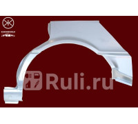 16581 - Ремонтная арка крыла левая задняя (KLOKKERHOLM) Audi 80 B3 (1986-1991)