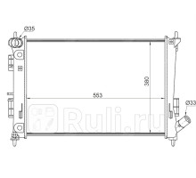 HY0020-MT - Радиатор охлаждения (SAT) Hyundai Creta 1 (2016-2021)