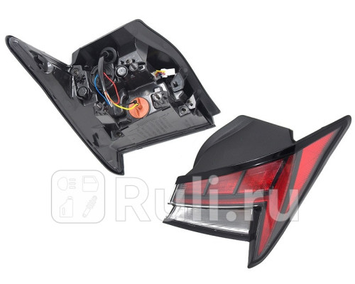 ST-121-19HDEL20LDR - Фонарь правый задний в крыло (SAT) Hyundai Elantra 7 CN7 (2020-2021)