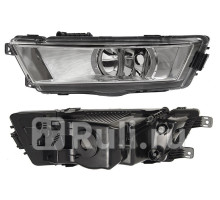 ST-665-2012L-UE - Противотуманная фара левая (SAT) Skoda Rapid (2012-2017)