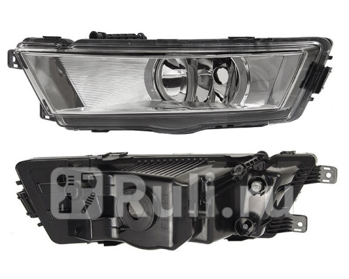 ST-665-2012L-UE - Противотуманная фара левая (SAT) Skoda Rapid (2012-2017)