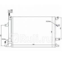 ST-VL10-394-A0 - Радиатор кондиционера (SAT) Volvo S60 (2004-2009)