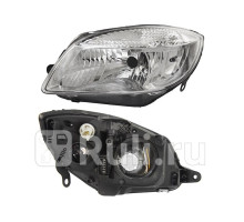 ST-665-1114L - Фара левая (SAT) Skoda Fabia 2 (2007-2010)