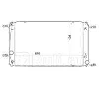 SG-TY0004-30 - Радиатор охлаждения (SAT) Toyota Rav4 (2005-2014)