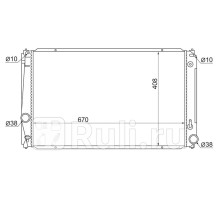 SG-TY0004-30 - Радиатор охлаждения (SAT) Toyota Rav4 (2005-2014)