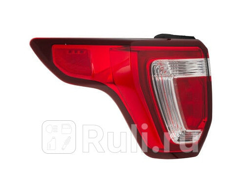 11-6856-B6-8B - Фонарь левый задний в крыло (TYC) Ford Explorer 5 (2015-)