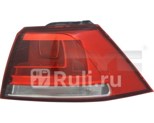 11-C379-01-2B - Фонарь правый задний в крыло (TYC) Volkswagen Golf 7 (2012-2020)