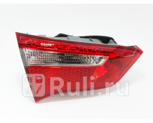 123-1302L-UE - Фонарь левый задний в крышку багажника (DEPO) Kia Rio 3 (2011-2015)