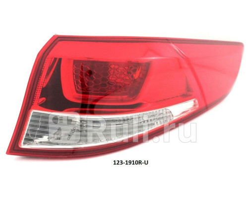 123-1910R-UE - Фонарь правый задний в крыло (DEPO) Kia Rio 3 рестайлинг (2015-2017)