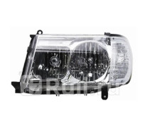 124056L - Фара левая (CASP) Toyota Land Cruiser 100 (2005-2007)