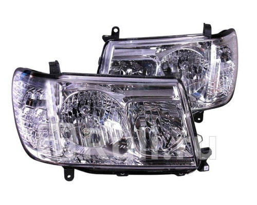 124057R - Фара правая (CASP) Toyota Land Cruiser 100 (2005-2007)