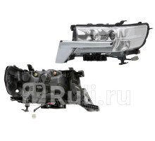 124190LDL - Фара левая (CASP) Toyota Land Cruiser 200 рестайлинг 2 (2015-)