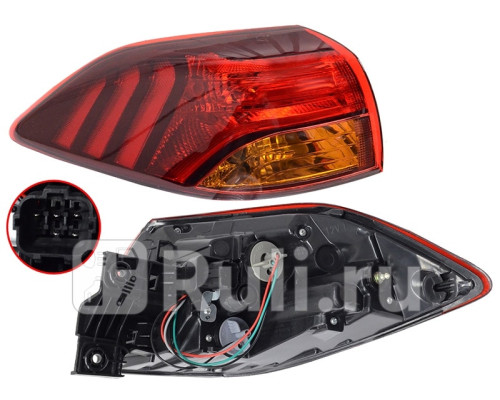 ST-121-1995L-UE - Фонарь левый задний в крыло (SAT) Hyundai Tucson 3 (2019-2021)