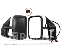 ST-16-0043 - Зеркало левое (SAT) Mercedes Sprinter 901-905 рестайлинг (2000-2006)