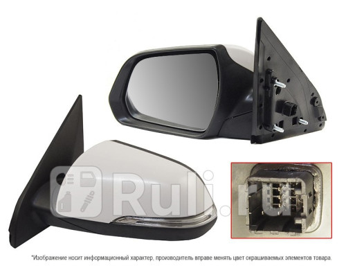 ST-HN90-940-2 - Зеркало левое (SAT) Hyundai Creta 1 (2016-2021)