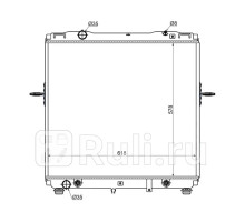 KI0005-1 - Радиатор охлаждения (SAT) Kia Sorento 1 (2002-2009)