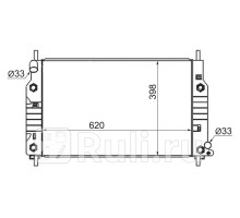 FD0004-AT - Радиатор охлаждения (SAT) Ford Mondeo 2 (1994-2001)