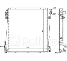 FD0007-02 - Радиатор охлаждения (SAT) Ford Explorer 3 (2001-2005)