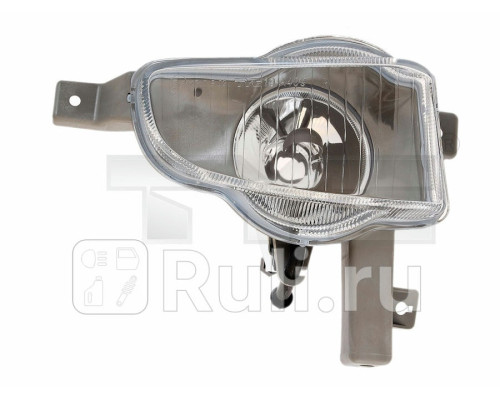 19-A409-01-2B - Противотуманная фара правая (TYC) Volvo S40 (2001-2004)