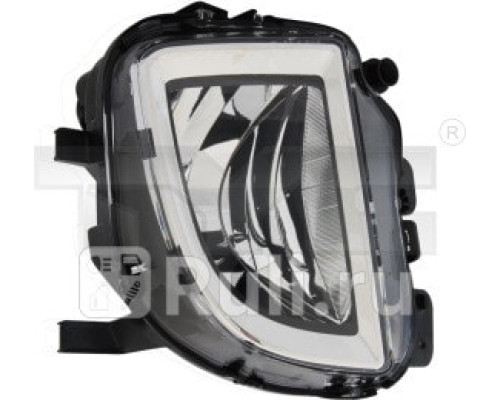 19-A907-01-9B - Противотуманная фара правая (TYC) Volkswagen Golf 6 (2008-2012)