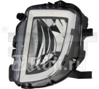 19-A908-01-9B - Противотуманная фара левая (TYC) Volkswagen Golf 6 (2008-2012)