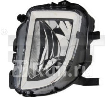 19-A908-01-9B - Противотуманная фара левая (TYC) Volkswagen Golf 6 (2008-2012)