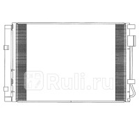 52219812 - Радиатор кондиционера (SAKURA) Kia Rio 3 (2011-2015)