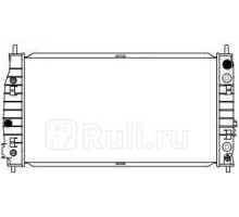 31311003 - Радиатор охлаждения (SAKURA) Dodge Intrepid (1997-2004)