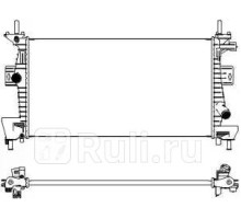 31618516 - Радиатор охлаждения (SAKURA) Ford Focus 3 (2011-2015)