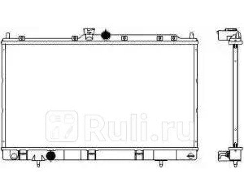 33211014 - Радиатор охлаждения (SAKURA) Mitsubishi Lancer 9 (2003-2010)
