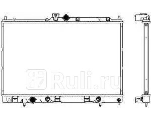 33211024 - Радиатор охлаждения (SAKURA) Mitsubishi Outlander CU (2002-2008)