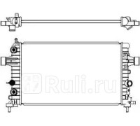 33511028 - Радиатор охлаждения (SAKURA) Opel Astra H (2004-2014)
