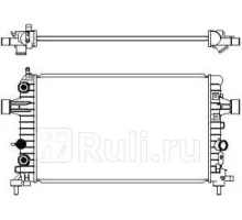 33511028 - Радиатор охлаждения (SAKURA) Opel Astra H (2004-2014)