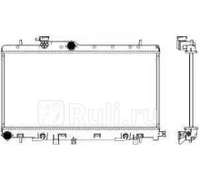 34211010 - Радиатор охлаждения (SAKURA) Subaru Impreza GD/GG (2005-2007)