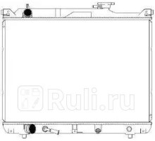 34311003 - Радиатор охлаждения (SAKURA) Suzuki Grand Vitara (2003-2006)