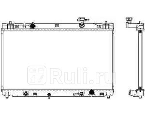 34611016 - Радиатор охлаждения (SAKURA) Toyota Camry V30 (2001-2006)