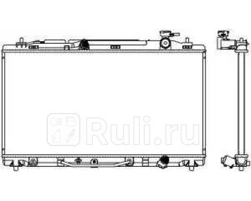 34618505 - Радиатор охлаждения (SAKURA) Toyota Camry 40 (2006-2009)
