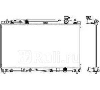 34618506 - Радиатор охлаждения (SAKURA) Toyota Camry 40 (2006-2009)