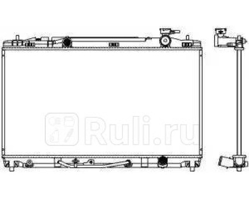 34618506 - Радиатор охлаждения (SAKURA) Toyota Camry 40 (2006-2009)
