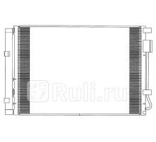 52219812 - Радиатор кондиционера (SAKURA) Hyundai Solaris 1 рестайлинг (2014-2017)