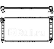 33011023 - Радиатор охлаждения (SAKURA) Mazda 626 GF рестайлинг (1999-2002)