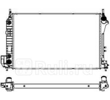 33511006 - Радиатор охлаждения (SAKURA) Opel Vectra C (2002-2008)