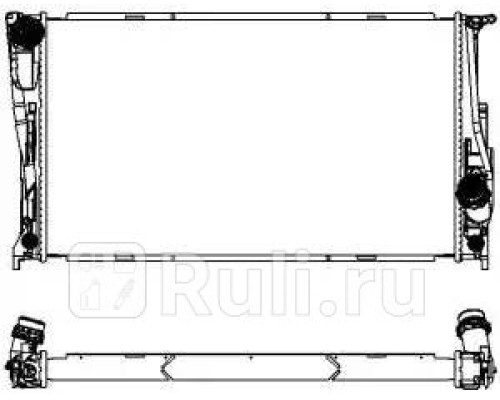 30118502 - Радиатор охлаждения (SAKURA) BMW E90/E91 рестайлинг (2008-2012)