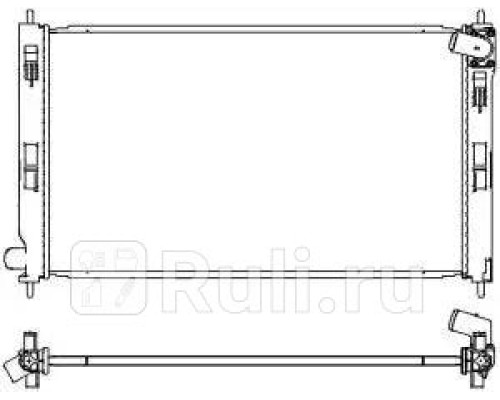 33218503 - Радиатор охлаждения (SAKURA) Mitsubishi ASX (2010-2016)