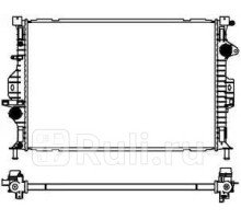 32618501 - Радиатор охлаждения (SAKURA) Volvo XC60 (2008-2017)