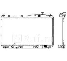 32111008 - Радиатор охлаждения (SAKURA) Honda Civic хэтчбек (2001-2005)