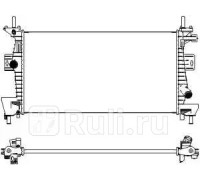 31618516 - Радиатор охлаждения (SAKURA) Ford Focus 3 рестайлинг (2014-2019)
