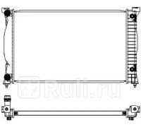 30611005 - Радиатор охлаждения (SAKURA) Audi A4 B7 (2004-2009)