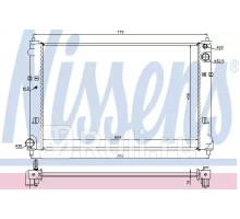 62468 - Радиатор охлаждения (NISSENS) Mazda MPV (1999-2006)
