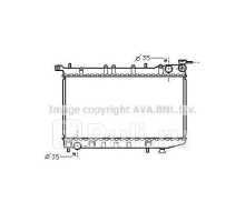 DN2174 - Радиатор охлаждения (AVA) Nissan Almera N15 (1995-1998)